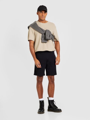 JACK & JONES Loosefit Broek 'JACCHARLIE' in Zwart