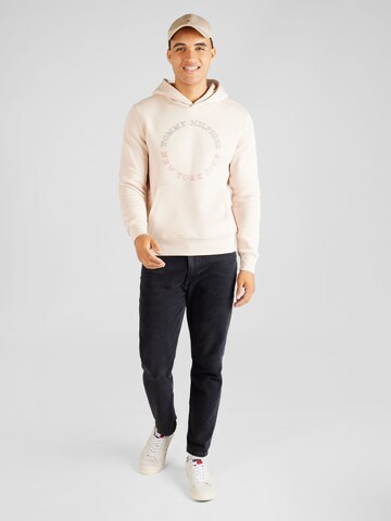 TOMMY HILFIGER Sweatshirt i beige