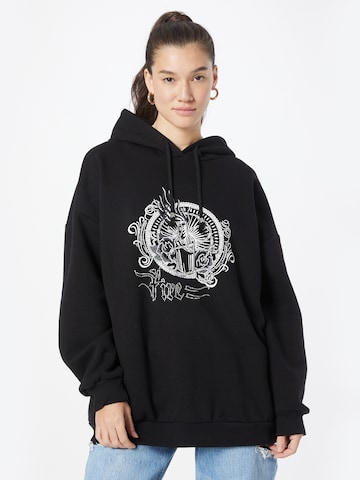 Koton Sweatshirt in Zwart: voorkant