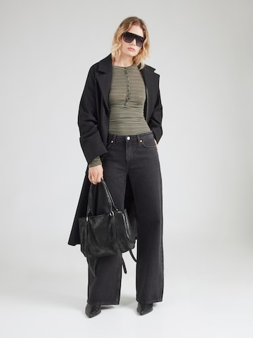 Wide Leg Jean 'Paz' WEEKDAY en noir