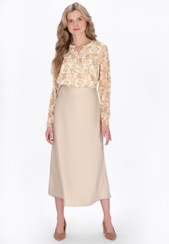 Usha - Blusa en beige
