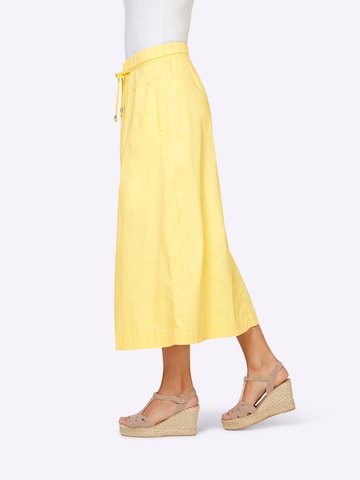 heine - Falda en amarillo