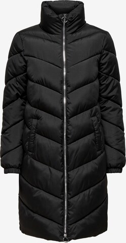 Manteau mi-saison 'New Finno' JDY en noir : devant