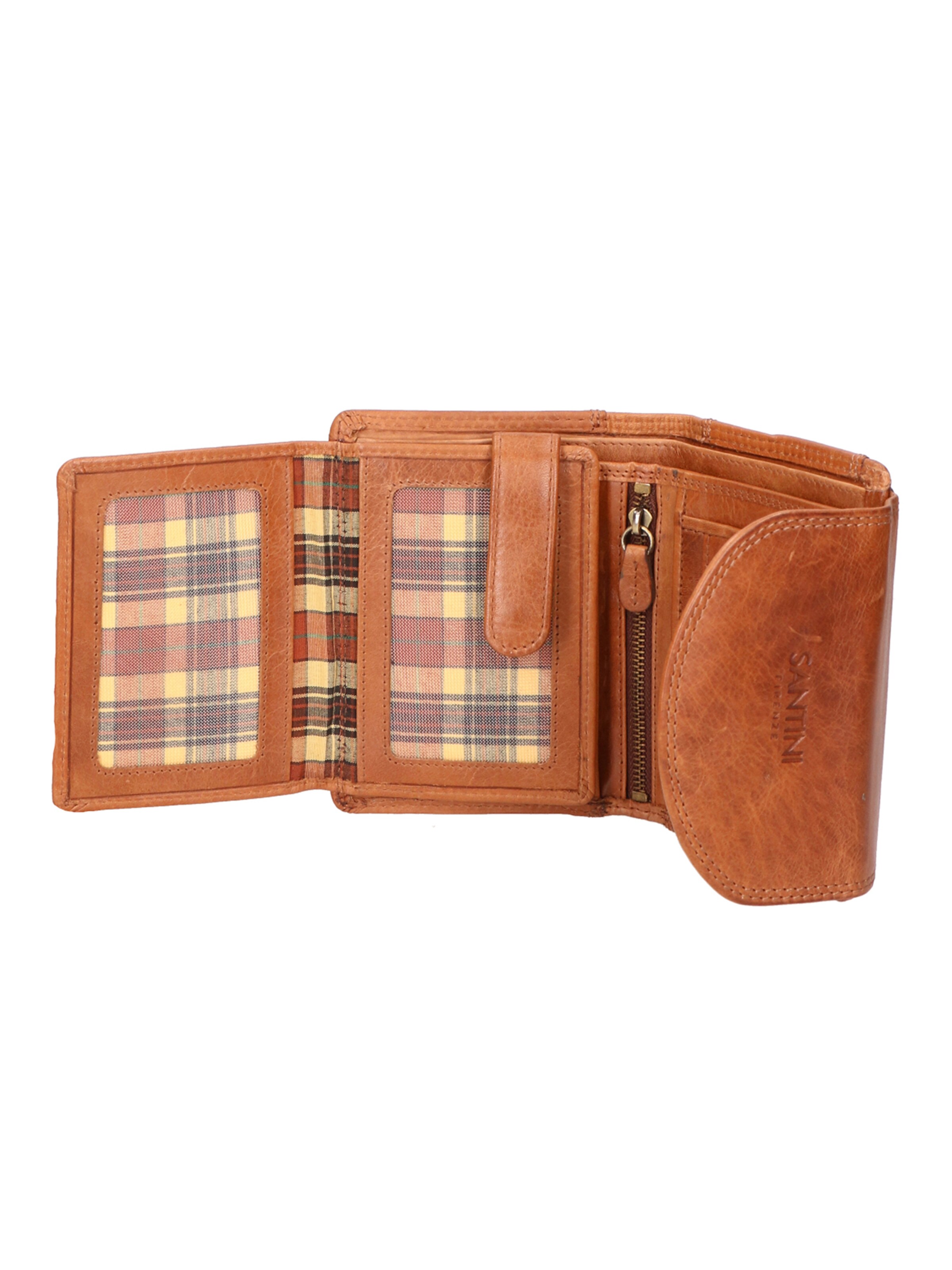 Santini Firenze Portemonnee in Bruin