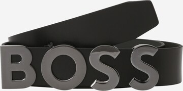 BOSS Black Belt 'Bold' in Black: front