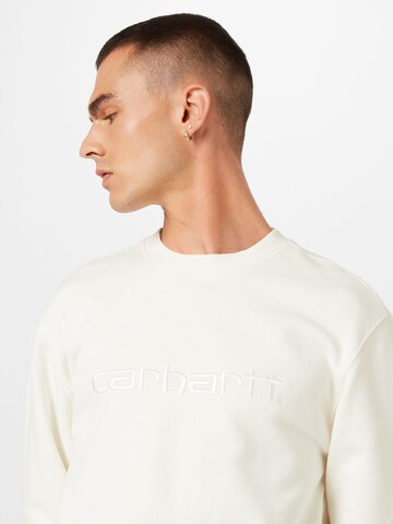 Carhartt WIP Sweatshirt 'Duster' in White