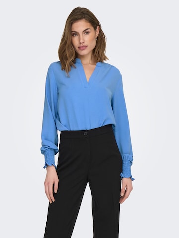 ONLY Blouse 'METTE' in Blauw: voorkant