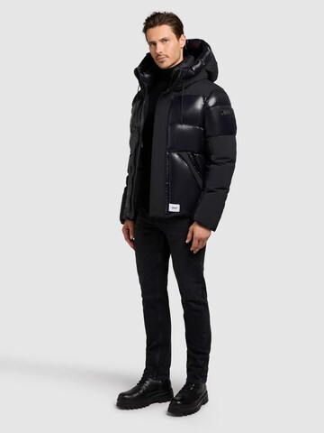 Veste d’hiver 'Alst' khujo en noir