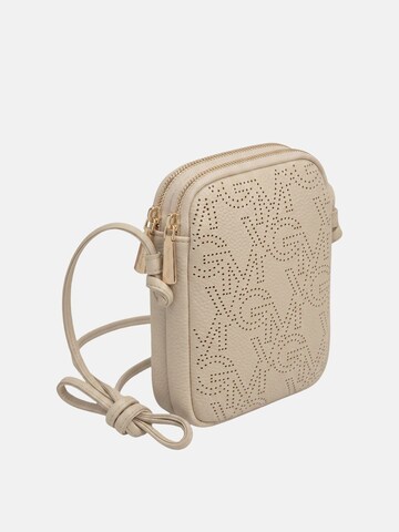 Borsa a tracolla di GianMarco Venturi in beige