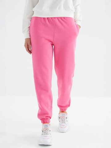 Tommy Life Regular Workout Pants 'Jogginghose' in Pink