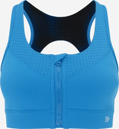 Yvette Sports Sport-BH 'Ocean' in blau / weiß, Produktansicht
