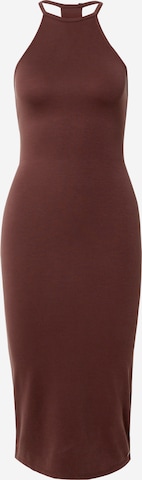 SuperdryHaljina - smeđa boja: prednji dio