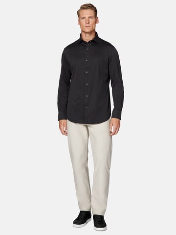 Boggi Milano Regular fit Πουκάμισο σε μαύρο