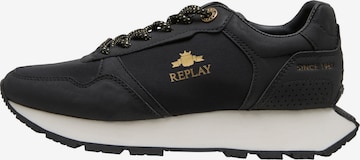REPLAY Sneaker 'Avalan' in Schwarz: Vorderseite