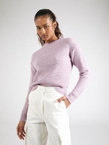 ABOUT YOU Sweater 'Nicola' in Purple: front