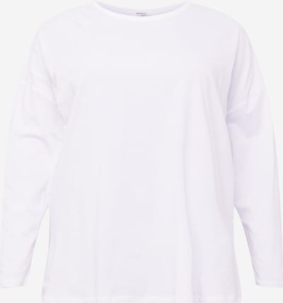 Cotton On Curve T-shirt en blanc, Vue avec produit