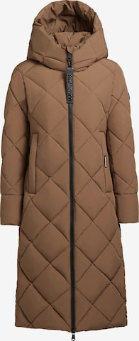 Cappotto invernale ' Elow-YM ' di khujo in marrone: frontale