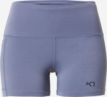 Kari Traa Skinny Sportbroek in Blauw: voorkant