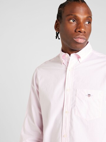 GANT Regular fit Button Up Shirt in Pink