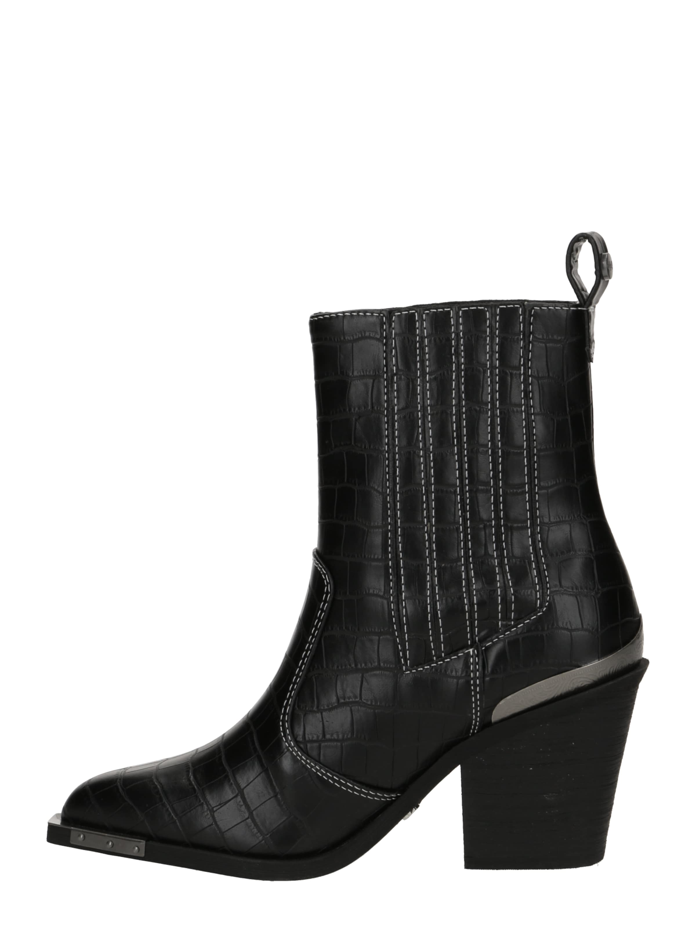 BUFFALO Cowboystiefel in Schwarz