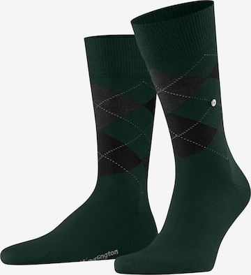 BURLINGTON Socken 'Edinburgh' in Grün: Vorderseite