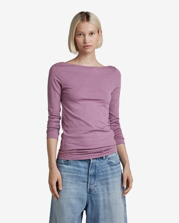 G-Star RAW Shirt in Purple: front