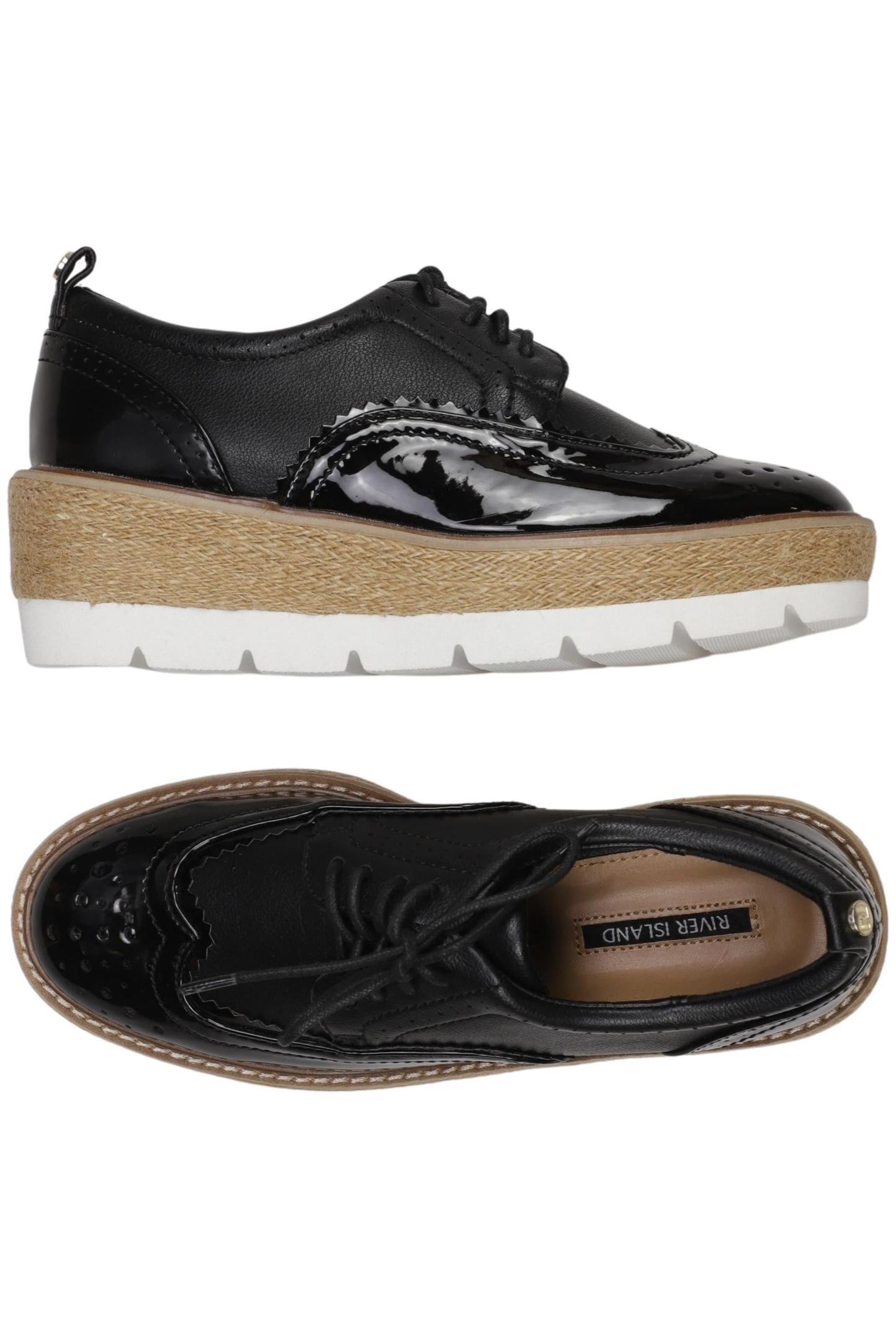 River Island Flats & Loafers in 37 in Black: front