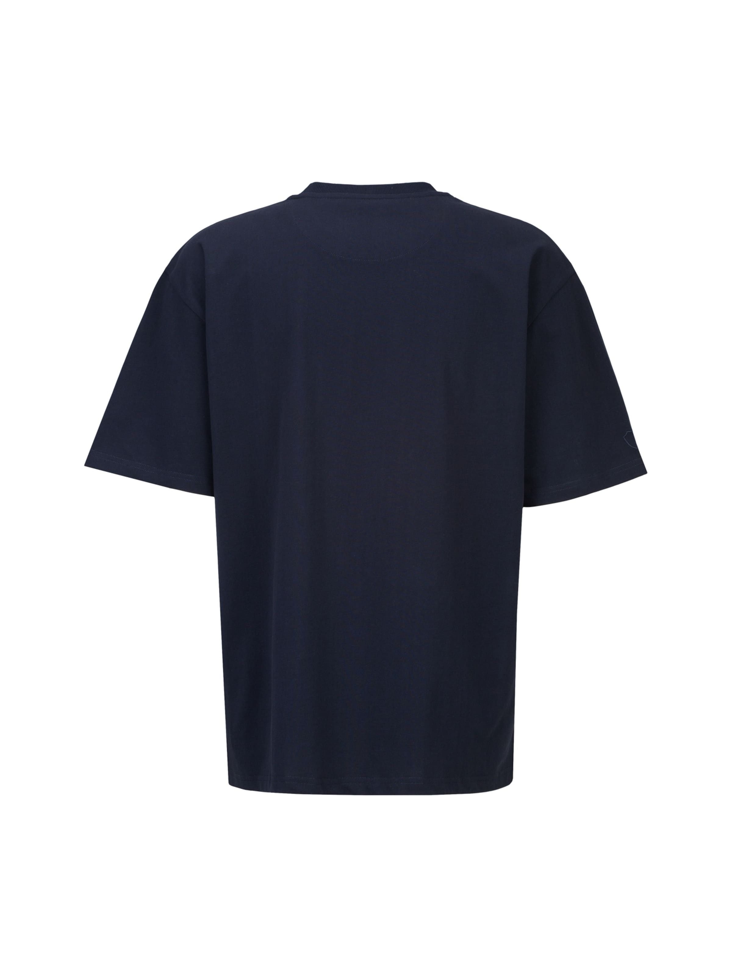 19V69 ITALIA - Camiseta 'Tamaro College' en azul