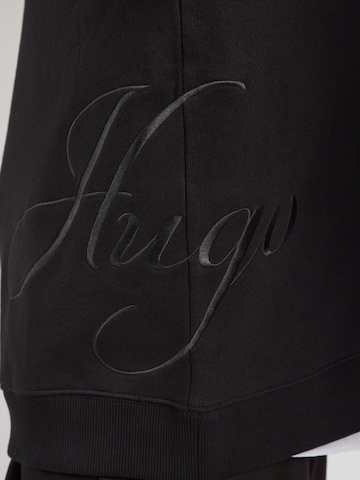 HUGO Sweatshirt i svart