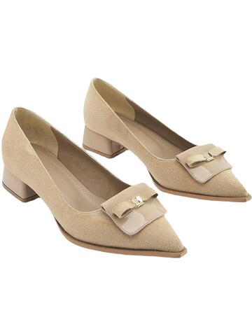 Décolleté sling 'Boel' di Limoya in beige