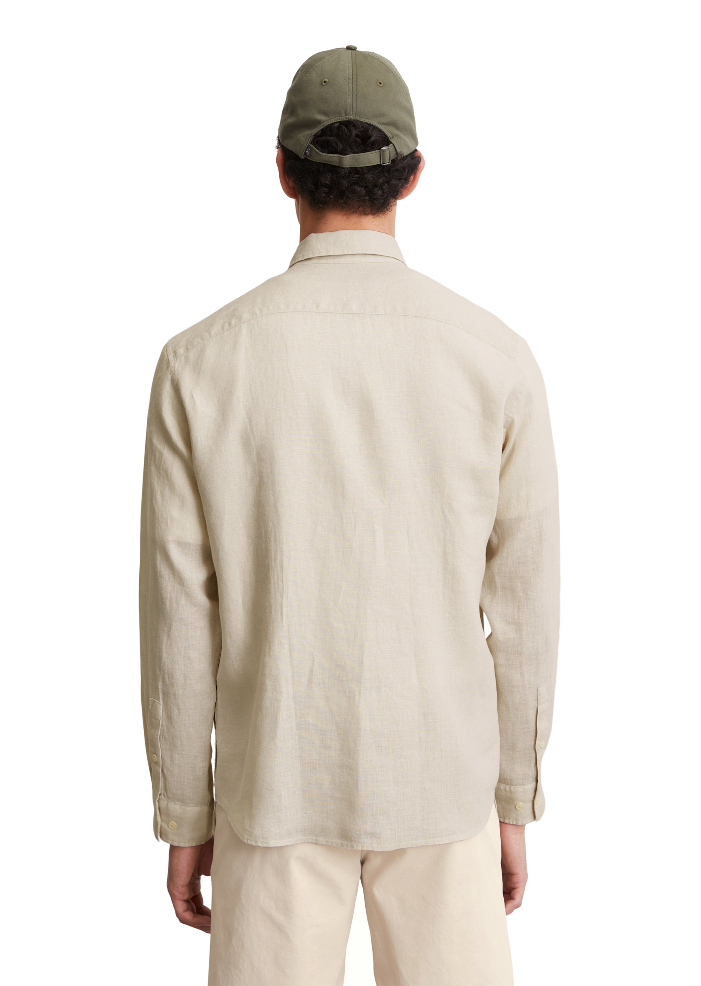 Marc O'Polo Regular Fit Hemd in Beige