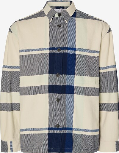 SELECTED HOMME Between-Season Jacket in Beige / Blue / Night blue, Item view