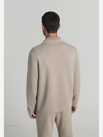 MAERZ Muenchen Knit cardigan in Beige: back