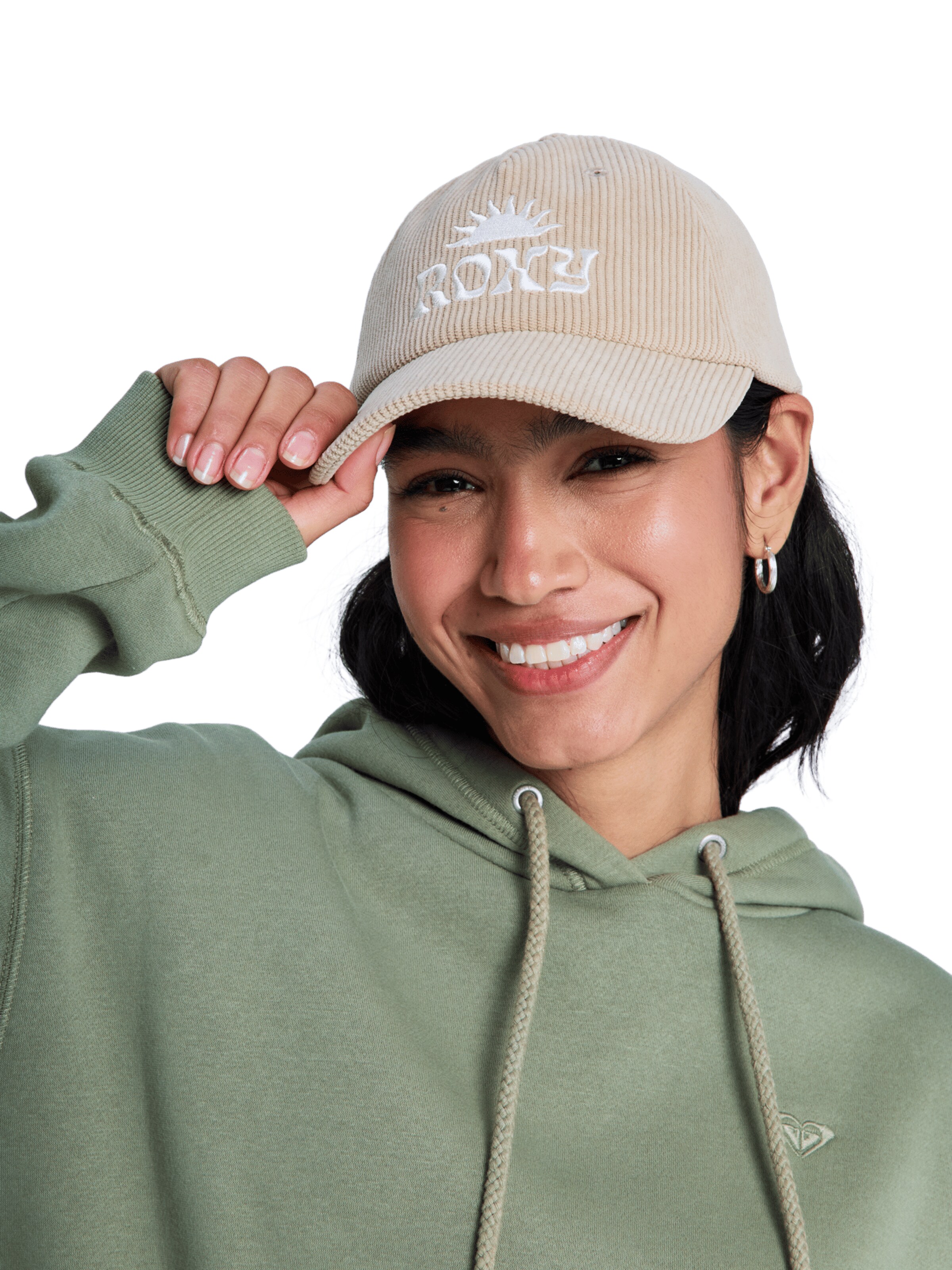 ROXY Cap 'Brave Lineup' in Beige: Vorderseite