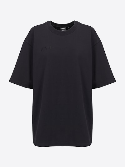 ABOUT YOU x VIAM Studio T-Shirt 'CHRISTINA' en noir, Vue avec produit