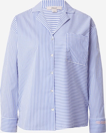 ETAM Pajama Shirt 'CLEEO - CHEMISE' in Blue: front