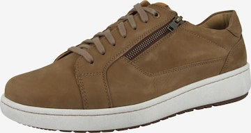 JOSEF SEIBEL Athletic Lace-Up Shoes 'David' in Brown: front