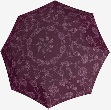 Doppler Umbrella 'Fiber Magic' in Purple: front