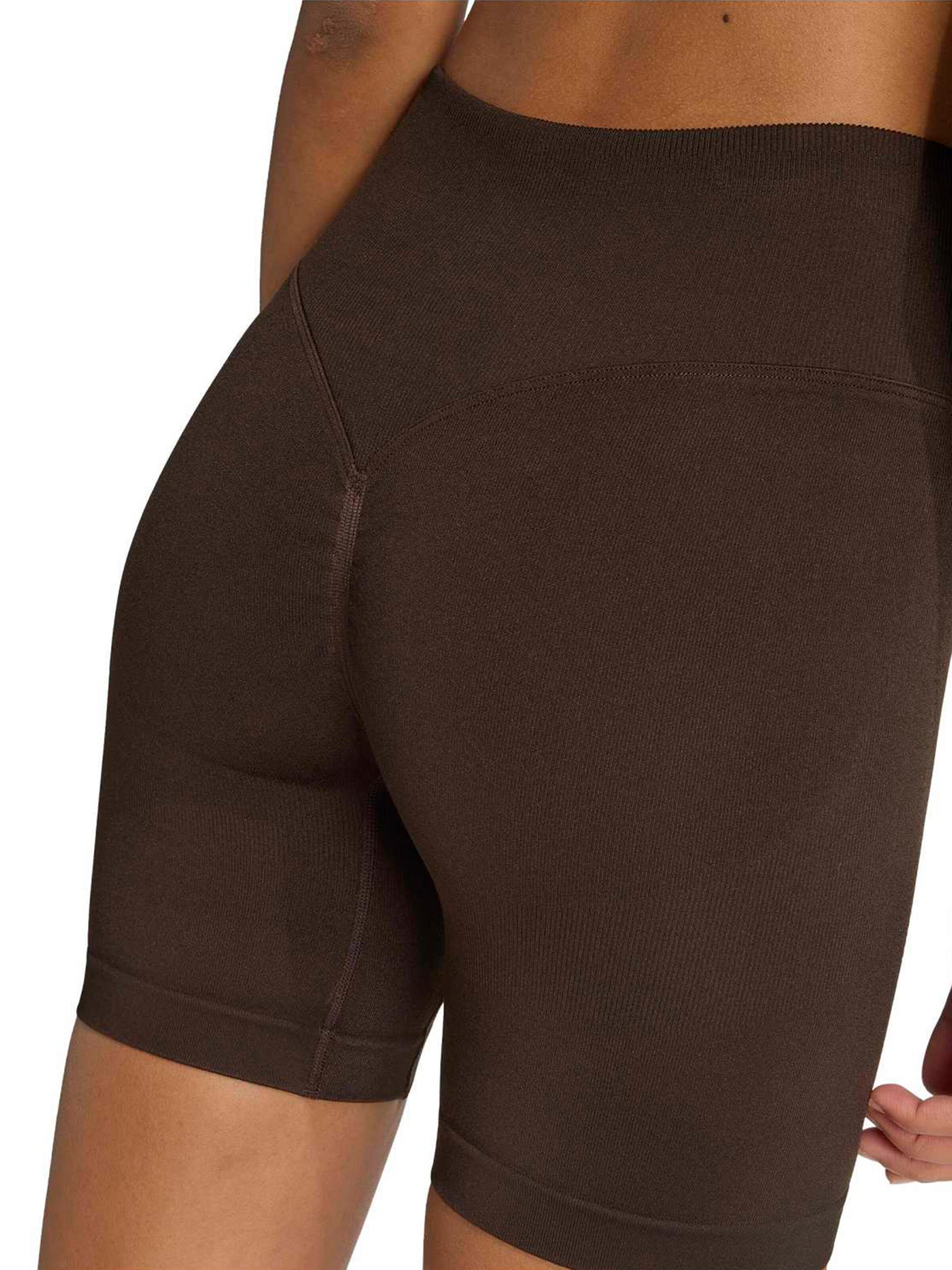 ADIDAS PERFORMANCE - Skinny Calças de desporto em castanho