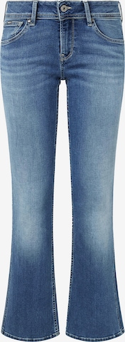 Pepe Jeans Flared Jeans in Blauw: voorkant