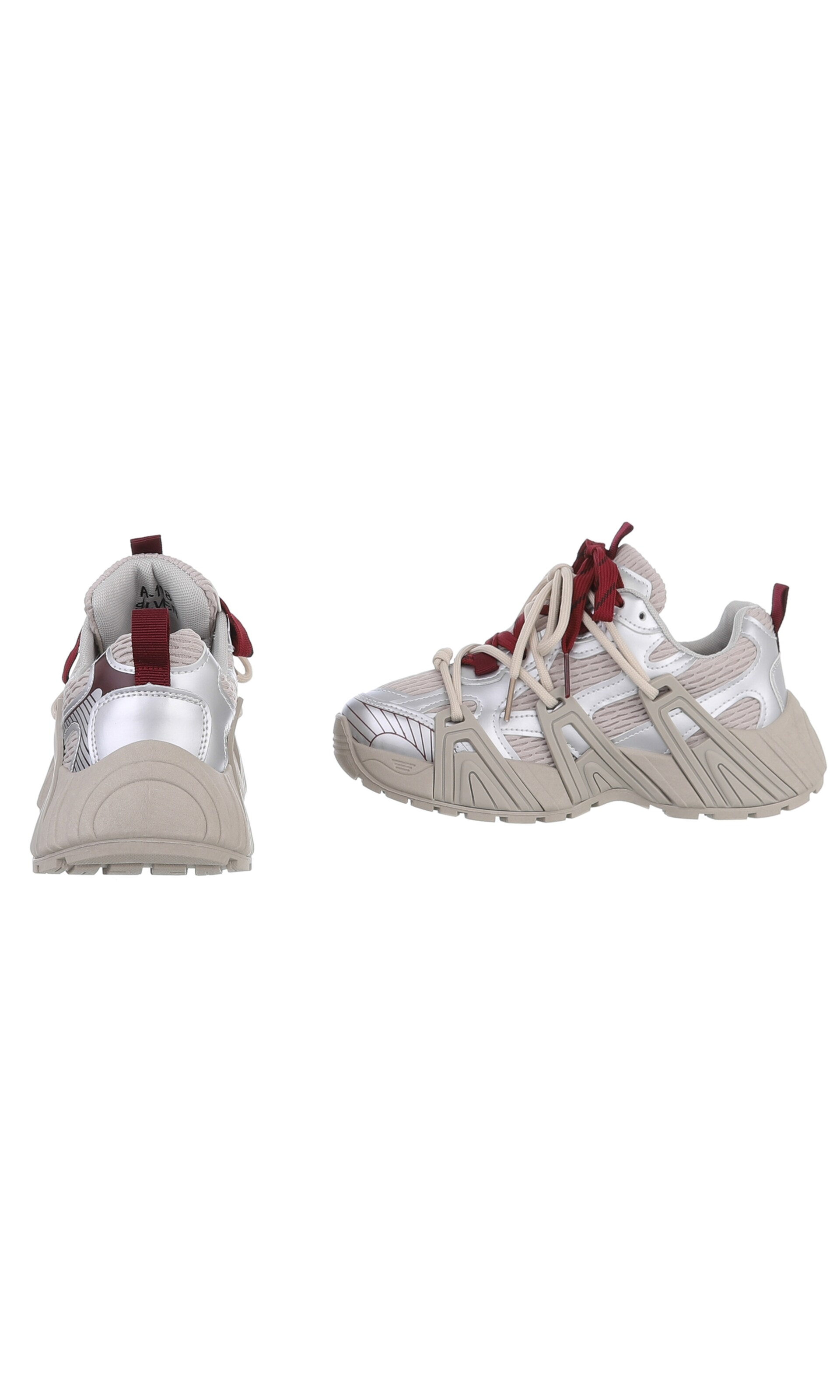 Ital-Design Sneaker in Silber