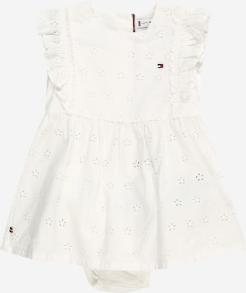 Robe 'Anglaise' TOMMY HILFIGER en blanc : devant