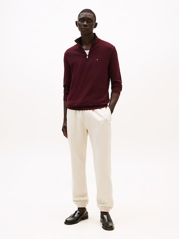 Pull-over 'ESSENTIAL' TOMMY HILFIGER en rouge