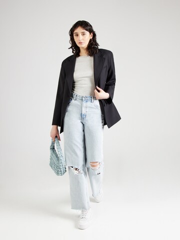 ONLY Shirt bodysuit 'ONLLUCCA' in Silver
