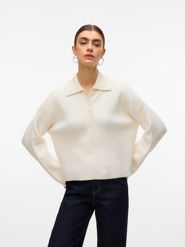 VERO MODA - Jersey 'VMLUNA' en beige: frente
