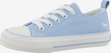 MUSTANG Sportcipő - kék: elől