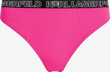 Karl Lagerfeld Трусы-слипы 'Ikonik 2.0' в Ярко-розовый: спереди