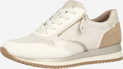JANA Niske tenisice u bež / ecru/prljavo bijela / smeđa, Pregled proizvoda