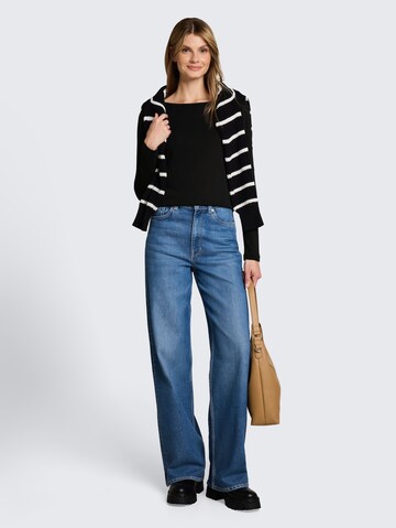 TOM TAILOR Shirt in Schwarz