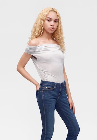 GUESS Skinny Jeans 'CURVE X' in Blue